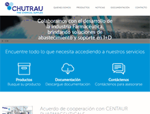 Tablet Screenshot of chutrau.com